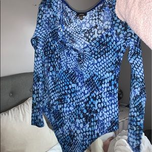 Top shop long sleeve body suit